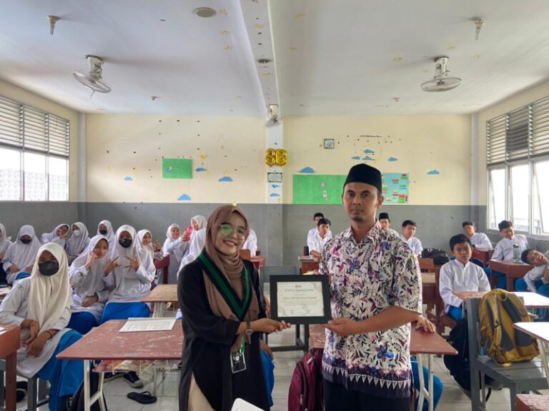 Kohati Fisip Sosialisasi Anti Kekerasan Seksual di Yayasan SMP Islam