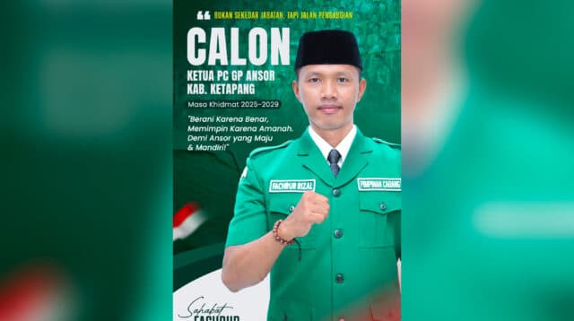 Foto Fachrul Rizal, M.Pd (Calon Ketua GP Ansor Kabupaten Ketapang)