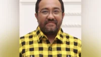 Henray Ekasaptra, Plt Ketua DPD Partai Golkar Kabupaten Melawi, menyatakan dukungannya terhadap penganugerahan gelar Pahlawan Nasional kepada Jenderal Besar H. M. Soeharto, Kamis (13/11/2025).