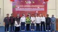 HMPS-HKI 2 Pembukaan Gebyar Ahwal Syakhsiyyah (GAS) VII di Aula Wakil Wali Kota Pontianak, Senin (12/1/2026), ditandai dengan pemotongan pita oleh perwakilan Baznas Kota Pontianak./Ist