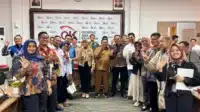 REI-OJK-HIMBARA Rapat koordinasi percepatan KPR FLPP MBR antara OJK Kalbar, perbankan penyalur, dan REI Kalbar. Kalimantan Barat peringkat 10 nasional serapan FLPP, dengan 65 persen realisasi berasal dari Kubu Raya.