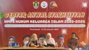 Seminar GAS VII HKI IAIN Pontianak bahas pencegahan cyberbullying berbasis gender dan literasi hukum digital bagi generasi muda.