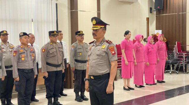 laporan kenaikan pangkat polres kubu raya