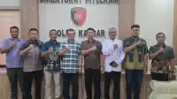 Asido Jamot Tua Simbolon menghadiri pertemuan sinergi bersama Polda Kalbar