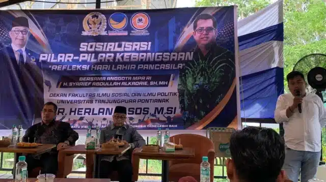 Diskusi Kebangsaan Pancasila di Pontianak melibatkan pemuda dan tokoh masyarakat